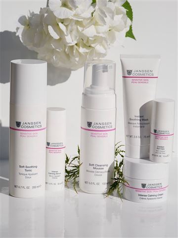 Gevoelige huid Janssen Cosmetics anti-age Hoogeveen schoonheidssalon huidverbetering