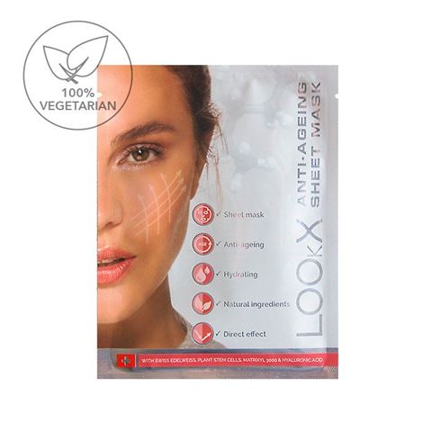 Anti ageing anti sheet mask Lookx SkincareSkin & Beauty Marlies Hoogeveen