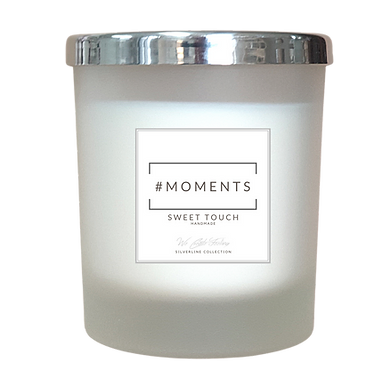 Sweet touch zilver line candle geurkaars Skin & Beauty Marlies