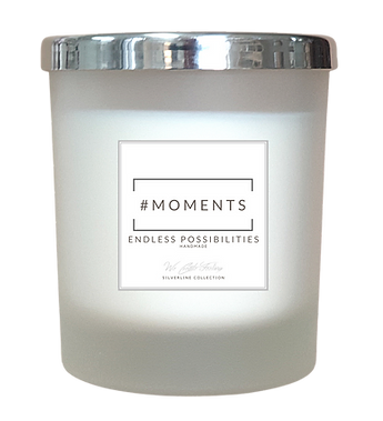 Endless Possibilities fragrance candle geurkaars silverline Skin & Beauty Marlies Hoogeveen