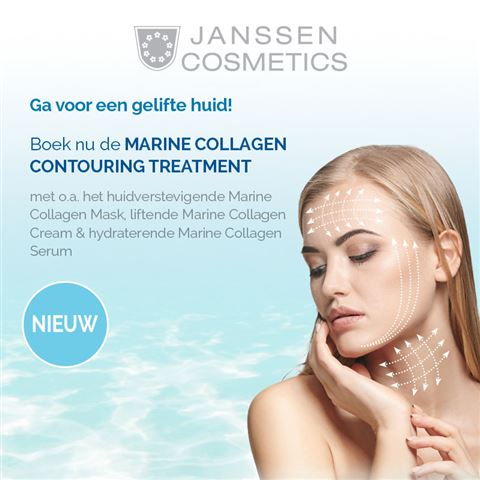 Marine Collageen gezichtsbehandeling bij Skin & Beauty Marlies in Hoogeveen