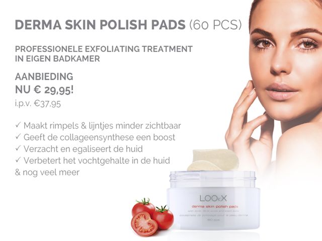 Actie Derma skin polish pads Skin & Beauty Marlies Hoogeveen
